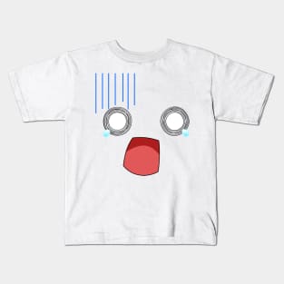 Nani?! Panicked Anime Face Kids T-Shirt